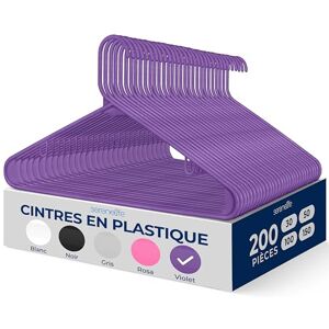 SereneLife Pendentifs en Plastique Violets - Organisation de Vêtements - Publicité SereneLife Pendentifs en Plastique Violets - Organisation de Vêtements - Publicité