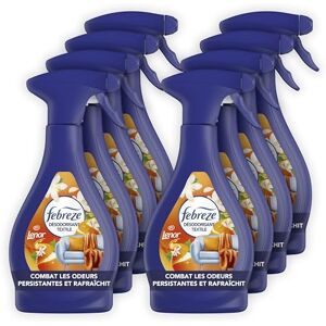 Febreze Spray Désodorisant Textile (500ml x8), Agrumes et Verveine Blanche de Lenor, Combat Les Odeurs Emprisonnées Dans Les Tissus, Laisse Un Parfum Frais - Publicité Febreze Spray Désodorisant Textile (500ml x8), Agrumes et Verveine Blanche de Lenor, Combat Les Odeurs Emprisonnées Dans Les Tissus, Laisse Un Parfum Frais - Publicité