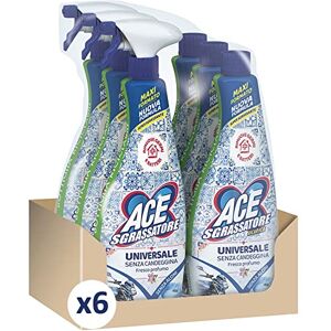 ACE Spray dégraissant universel + recharge, sans bougie, 2 x 800 ml, carton de 3 paquets - Publicité