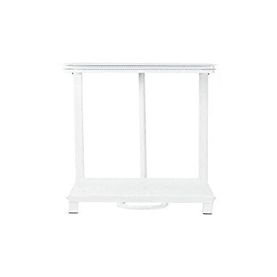 NISBETS Jantex Support de sac en acier, blanc, couvercle hygiénique à pédale, 880 (H) x 430 (L) x 330 (P) mm, L548 - Publicité NISBETS Jantex Support de sac en acier, blanc, couvercle hygiénique à pédale, 880 (H) x 430 (L) x 330 (P) mm, L548 - Publicité