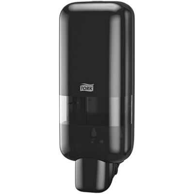 Tork Distributeur de Savon et de désinfectant Noir S4, consommables Mousse, Liquide et Gel, Gamme Elevation, 564508, Lot de 6 - Publicité Tork Distributeur de Savon et de désinfectant Noir S4, consommables Mousse, Liquide et Gel, Gamme Elevation, 564508, Lot de 6 - Publicité