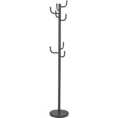 IDIMEX Porte-Manteaux Mila Portant pour vêtements sur Pied Hauteur 174 cm Socle Rond et 8 Crochets Dont 3 à mi-Hauteur, Meuble d'entrée en métal laqué Gris - Publicité IDIMEX Porte-Manteaux Mila Portant pour vêtements sur Pied Hauteur 174 cm Socle Rond et 8 Crochets Dont 3 à mi-Hauteur, Meuble d'entrée en métal laqué Gris - Publicité