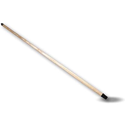KIBROS Lot de 6 manches balai bois lisse avec embout à visser et système d'accroche Pour balais avec douille vissante Ø 24 mm Longueur 1,25 mètre Fabrication Française 2960x6 - Publicité KIBROS Lot de 6 manches balai bois lisse avec embout à visser et système d'accroche Pour balais avec douille vissante Ø 24 mm Longueur 1,25 mètre Fabrication Française 2960x6 - Publicité