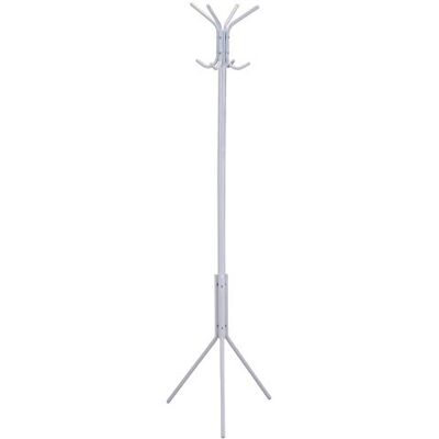 IDIMEX Porte-Manteaux Arist Portant pour vêtements sur Pied Hauteur 174 cm avec 8 Crochets, Meuble d'entrée en métal laqué Blanc - Publicité IDIMEX Porte-Manteaux Arist Portant pour vêtements sur Pied Hauteur 174 cm avec 8 Crochets, Meuble d'entrée en métal laqué Blanc - Publicité
