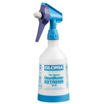 Gloria Pulvérisateur CleanMaster Extreme EX 05 0,5 L pour Désinfectant Pompe double action 360° Résistant aux huiles Idéal pour la désinfection, l'isopropanol, l'alcool & en entreprise - Publicité Gloria Pulvérisateur CleanMaster Extreme EX 05 0,5 L pour Désinfectant Pompe double action 360° Résistant aux huiles Idéal pour la désinfection, l'isopropanol, l'alcool & en entreprise - Publicité