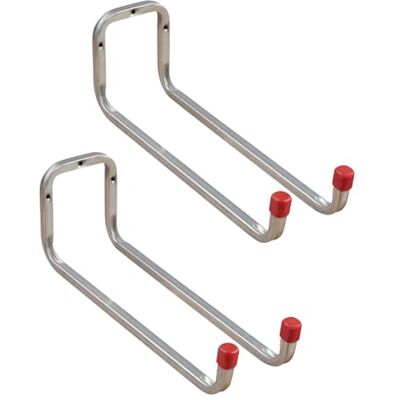 Gedotec Lot de 2 crochets muraux à visser en acier galvanisé – Lot de 2 crochets à outils Longueur 325 mm avec matériel de montage – Crochets multi-usages en métal – Fixation murale pour garage - Publicité Gedotec Lot de 2 crochets muraux à visser en acier galvanisé – Lot de 2 crochets à outils Longueur 325 mm avec matériel de montage – Crochets multi-usages en métal – Fixation murale pour garage - Publicité