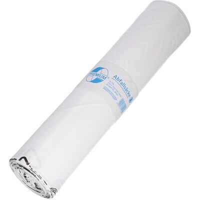 DEISS PREMIUM 700 x 1100 mm Sac poubelle blanc - DEISS PREMIUM - Publicité DEISS PREMIUM 700 x 1100 mm Sac poubelle blanc - DEISS PREMIUM - Publicité