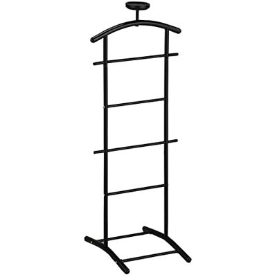 IDIMEX Valet de Chambre ATRIX chevalet de Nuit Portant pour vêtements, Structure en métal laqué Noir - Publicité IDIMEX Valet de Chambre ATRIX chevalet de Nuit Portant pour vêtements, Structure en métal laqué Noir - Publicité