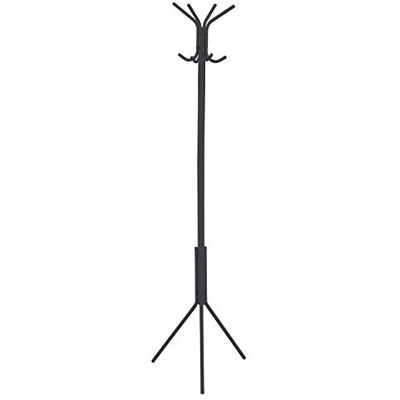 IDIMEX Porte-Manteaux Arist Portant pour vêtements sur Pied Hauteur 174 cm avec 8 Crochets, Meuble d'entrée en métal laqué Gris - Publicité IDIMEX Porte-Manteaux Arist Portant pour vêtements sur Pied Hauteur 174 cm avec 8 Crochets, Meuble d'entrée en métal laqué Gris - Publicité