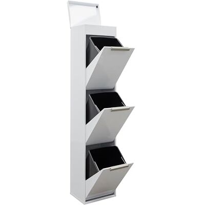 ARREGUI - Ecoclas Plus CR321-E - Blanc - Trash can - Publicité ARREGUI - Ecoclas Plus CR321-E - Blanc - Trash can - Publicité