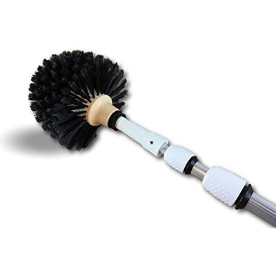 KIBROS Tête de Loup Balai Brosse Boule Lot de 10 Manche télescopique Aluminium 3,80 m Vinyl fleuré Tête Ø 180 mm à Douille vissante Version Pro Toiles d'araignées plafonds 101648KITx10 - Publicité KIBROS Tête de Loup Balai Brosse Boule Lot de 10 Manche télescopique Aluminium 3,80 m Vinyl fleuré Tête Ø 180 mm à Douille vissante Version Pro Toiles d'araignées plafonds 101648KITx10 - Publicité