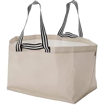 Ikea GÖRSNYGG Grand sac de rangement en polypropylène Beige clair 68 x 36 x 38 cm - Publicité Ikea GÖRSNYGG Grand sac de rangement en polypropylène Beige clair 68 x 36 x 38 cm - Publicité