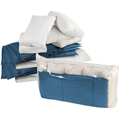 WENKO Housse de Rangement sous Vide pour vêtement, Linge de Maison, Sac sous Vide, Jumbo Cube XXL, 180 x 90 x 50 cm - Publicité WENKO Housse de Rangement sous Vide pour vêtement, Linge de Maison, Sac sous Vide, Jumbo Cube XXL, 180 x 90 x 50 cm - Publicité