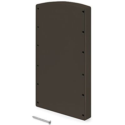 Emuca Supplément latéral pour Montage de penderie Rabattable, Vis de Montage, Couleur Moka, Set de 2 - Publicité Emuca Supplément latéral pour Montage de penderie Rabattable, Vis de Montage, Couleur Moka, Set de 2 - Publicité