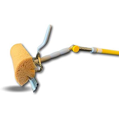 KIBROS Lave vitre articulé Lot de 3 Systeme de nettoyage de vitres Manche téléscopique de 110 à 170 cm Lave vitre essoreur Résultat sans trace Véranda baies vitrées 104775x3 - Publicité KIBROS Lave vitre articulé Lot de 3 Systeme de nettoyage de vitres Manche téléscopique de 110 à 170 cm Lave vitre essoreur Résultat sans trace Véranda baies vitrées 104775x3 - Publicité