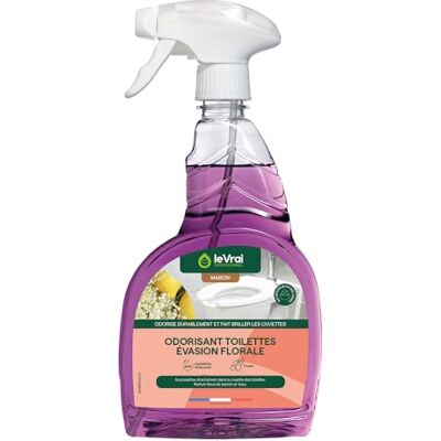 LE VRAI PRO MAISON - LVP MAISON Florale - Désodorisant pour WC - Publicité LE VRAI PRO MAISON - LVP MAISON Florale - Désodorisant pour WC - Publicité