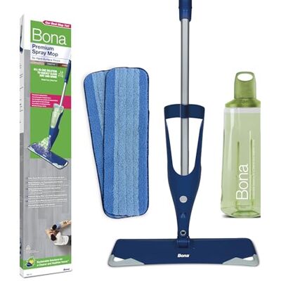 BONA - mop à spray Premio pour pierre, carrelage, stratifié - Spray Mop - Publicité BONA - mop à spray Premio pour pierre, carrelage, stratifié - Spray Mop - Publicité