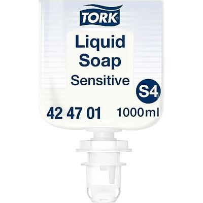 Savon Main Tork - Liquide Sensible 1L Pack de 6 - Publicité Savon Main Tork - Liquide Sensible 1L Pack de 6 - Publicité