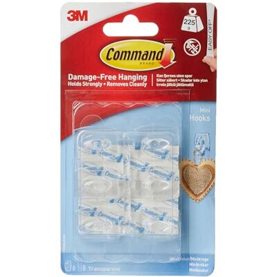 Command UU001540614 Plastique Crochets multiusage - Publicité Command UU001540614 Plastique Crochets multiusage - Publicité