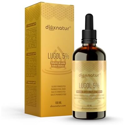 Dioxnatur Solution d'iode Lugol 5% - Solution - Publicité Dioxnatur Solution d'iode Lugol 5% - Solution - Publicité