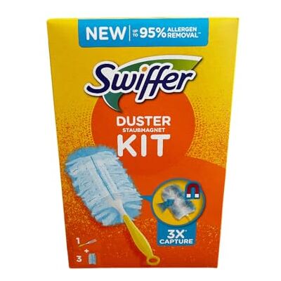 Swiffer Duster Plumeau Dépoussiérant + 3 Recharges - Publicité Swiffer Duster Plumeau Dépoussiérant + 3 Recharges - Publicité