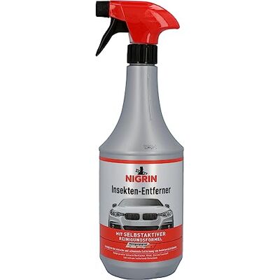 Nigrin Produit anti-insectes avec formule de nettoyage auto-active, 1000 ml - Publicité Nigrin Produit anti-insectes avec formule de nettoyage auto-active, 1000 ml - Publicité