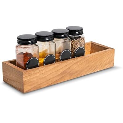 Boîte de Rangement en Bois de Hêtre Beige - Organisez de Petits Objets - Publicité Boîte de Rangement en Bois de Hêtre Beige - Organisez de Petits Objets - Publicité