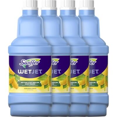 Swiffer WetJet - Balai à vapor 2 en 1 - 1,25 L de solution de nettoyage - Publicité Swiffer WetJet - Balai à vapor 2 en 1 - 1,25 L de solution de nettoyage - Publicité