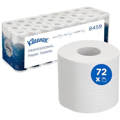 Kleenex Papier toilette 3 épaisseurs - Papier toilette - Publicité Kleenex Papier toilette 3 épaisseurs - Papier toilette - Publicité