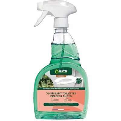 LVP - LE VRAI PRO MAISON - 750ml - Désodorisant WC - Publicité LVP - LE VRAI PRO MAISON - 750ml - Désodorisant WC - Publicité