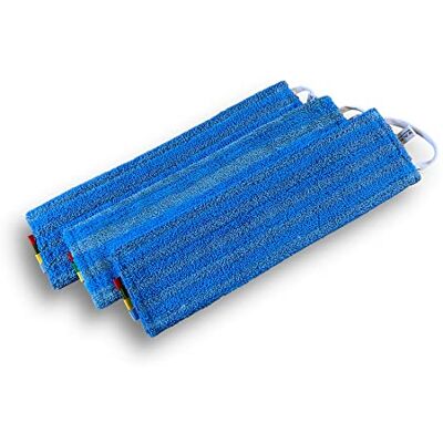 KIBROS 3 Franges Micro Easy pour Balai réservoir Carabao velcro 100% Microfibre, Glisse optimisée Usage sec ou humide Lavable en machine Code couleur pour sectorisation FRANGEV - Publicité KIBROS 3 Franges Micro Easy pour Balai réservoir Carabao velcro 100% Microfibre, Glisse optimisée Usage sec ou humide Lavable en machine Code couleur pour sectorisation FRANGEV - Publicité