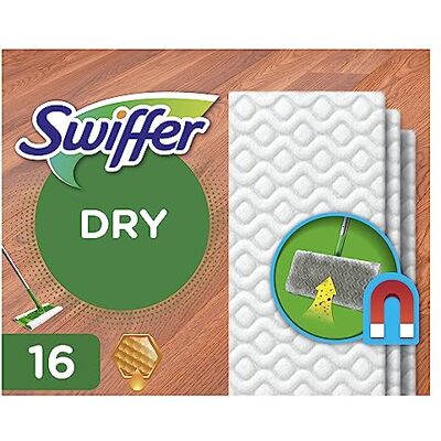 Lingettes de nettoyage Swiffer Bois & Parquet - 12 paquets de 16 - Publicité Lingettes de nettoyage Swiffer Bois & Parquet - 12 paquets de 16 - Publicité