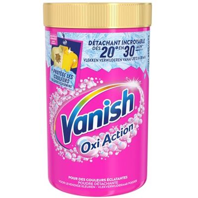 Vanish Poudre Détachante - Effacement efficace des taches - Publicité Vanish Poudre Détachante - Effacement efficace des taches - Publicité