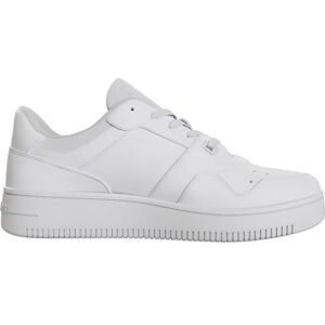Tommy Jeans Femme Tjw Retro Basket Shoes, Blanc White, 40 EU - Publicité Tommy Jeans Femme Tjw Retro Basket Shoes, Blanc White, 40 EU - Publicité