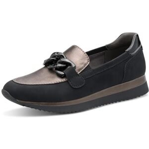 Jana Femme Damen Sneaker Slip on Vegan Basket, Black Pewter, 36 EU - Publicité Jana Femme Damen Sneaker Slip on Vegan Basket, Black Pewter, 36 EU - Publicité