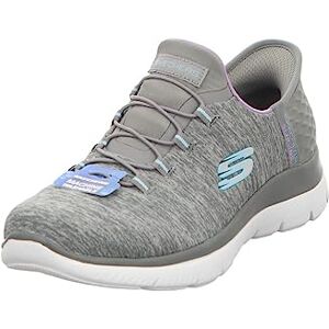 Skechers Femme Summits Hands-Free Slip-ins – Memory Foam Insole, Heel Pillow, Vegan Materials Basket, Gray Mesh/Multi Trim, 35.5 EU - Publicité Skechers Femme Summits Hands-Free Slip-ins – Memory Foam Insole, Heel Pillow, Vegan Materials Basket, Gray Mesh/Multi Trim, 35.5 EU - Publicité