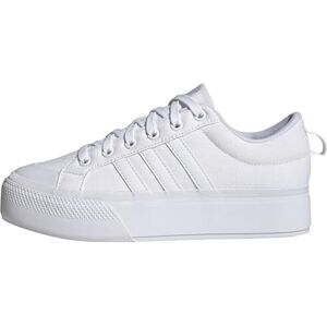 Adidas Femme Bravada 2.0 Platform Shoes Basket, FTWR White/FTWR White/Chalk White, 37 1/3 EU - Publicité