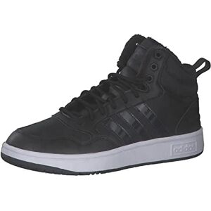 Adidas Femme Hoops 3.0 WTR Chaussures-Mid (Pas de Football), Core Black Carbon FTWR White, 37 1/3 EU - Publicité