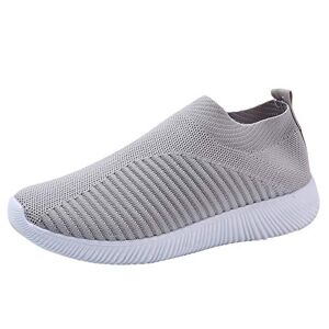 RYTEJFES Basket Noir Femme, Pas Cher Antidérapantes Chic Chaussure de Sport Confortable Légère Chaussures Sneakers Original Sport Basket Running Rose Basquette Blanches - Publicité