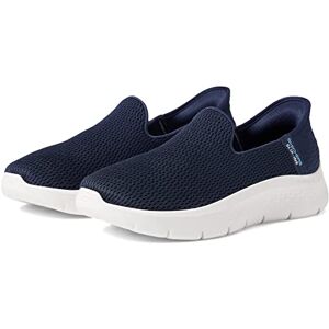 Skechers Femme Women's Hands Free Slip-ins Go Walk Flex-Relish Basket, Navy Textile/Trim, 43 EU Large - Publicité Skechers Femme Women's Hands Free Slip-ins Go Walk Flex-Relish Basket, Navy Textile/Trim, 43 EU Large - Publicité