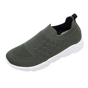 Susenstone Chaussures Femme Ete Confortable Pas Cher Soldes Baskets Basses Plate Running Jogging Sport Respirant LéGer Slip-on Mesh Chaussette Fille Sneakers Outdoors - Publicité