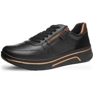 ARA Femme Sapporo Basket, Marrone Noir, 38 EU Large - Publicité ARA Femme Sapporo Basket, Marrone Noir, 38 EU Large - Publicité