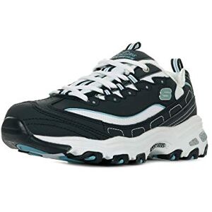 Skechers D'lites Biggest Fan Baskets Femme, Blue Navy Trubuck White Mesh Carolina Blue Trim Nvw, 39 EU - Publicité Skechers D'lites Biggest Fan Baskets Femme, Blue Navy Trubuck White Mesh Carolina Blue Trim Nvw, 39 EU - Publicité