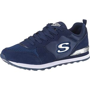 Skechers Femme Retros-og 85-goldn Gurl Baskets, Bleu Navy Suede Mesh Nylon Silver Trim Nvy, 36.5 EU - Publicité Skechers Femme Retros-og 85-goldn Gurl Baskets, Bleu Navy Suede Mesh Nylon Silver Trim Nvy, 36.5 EU - Publicité