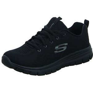 Skechers Femme Graceful-Get Connected Baskets, Noir, 37 EU - Publicité Skechers Femme Graceful-Get Connected Baskets, Noir, 37 EU - Publicité