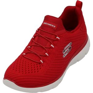Skechers Women's Summits Fast Attraction Trainers, Red Mesh White Trim, 38 - Publicité Skechers Women's Summits Fast Attraction Trainers, Red Mesh White Trim, 38 - Publicité