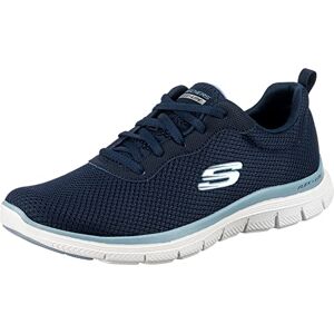 Skechers Femme Flex Appeal 4.0 Brilliant View Basket, Navy Mesh Bluen Trim, 38 EU - Publicité Skechers Femme Flex Appeal 4.0 Brilliant View Basket, Navy Mesh Bluen Trim, 38 EU - Publicité