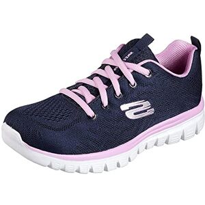 Skechers Femme Graceful-Get Connected Baskets, Marine, 38 EU - Publicité Skechers Femme Graceful-Get Connected Baskets, Marine, 38 EU - Publicité
