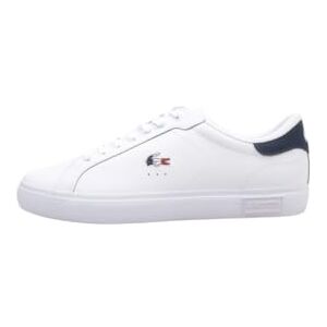 Lacoste 49SMA0080 POWERCOURT Zapatillas Bajas Hombre Blanco - Publicité Lacoste 49SMA0080 POWERCOURT Zapatillas Bajas Hombre Blanco - Publicité