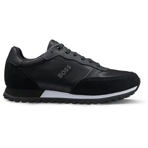 BOSS Hommes Parkour-L Runn Baskets avec Logos et détails en Similicuir - Publicité BOSS Hommes Parkour-L Runn Baskets avec Logos et détails en Similicuir - Publicité